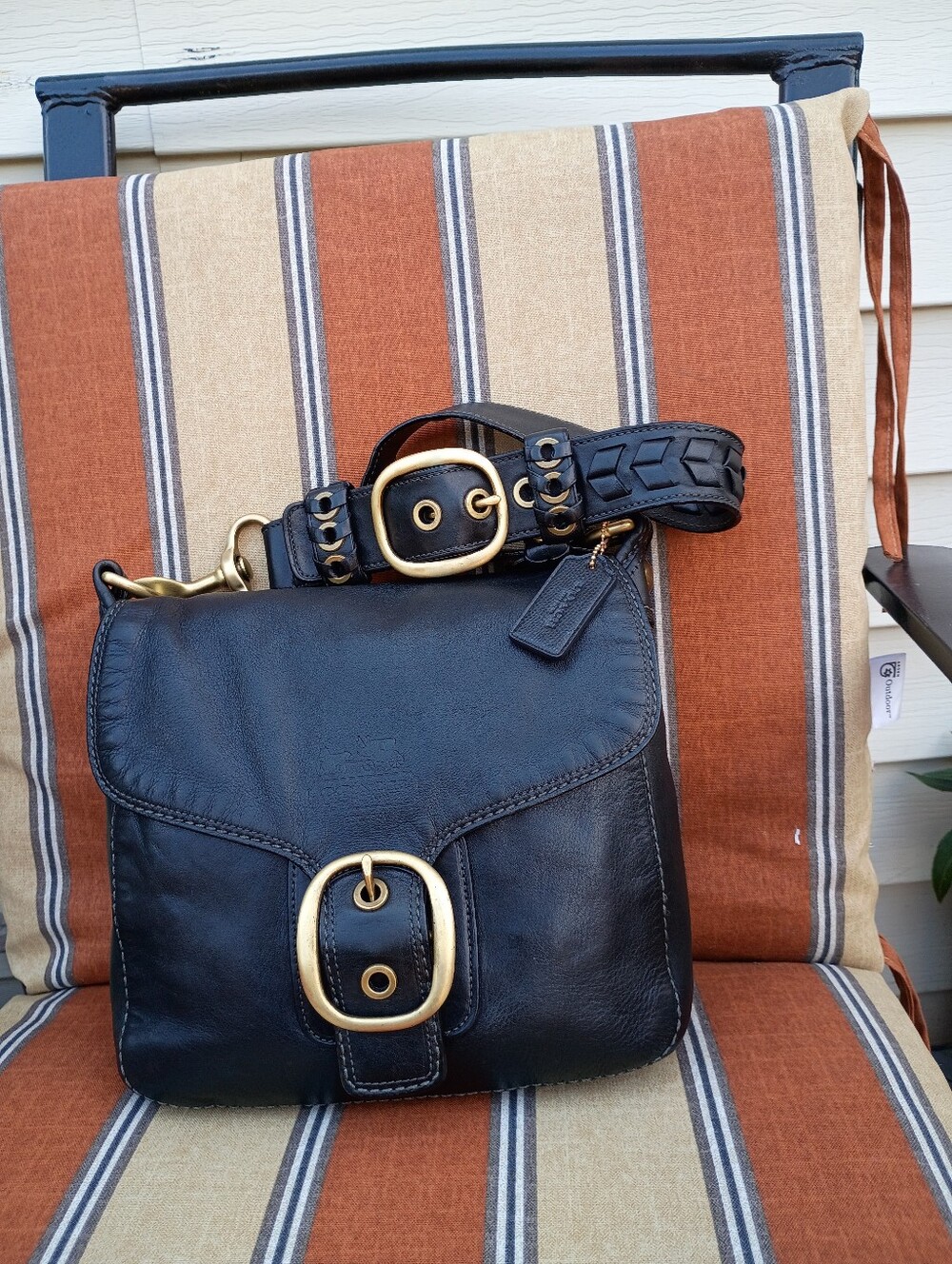 Coach Midnigth Blue Legacy Tattersall Bleeker - Picture 13 of 17